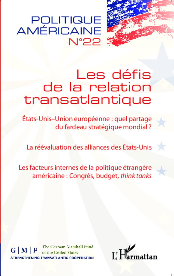Couverture du livre « LES DEFIS DE LA RELATION TRANSATLANTIQUE - VOL22 » de Xxx, librairie Les Contes Infusés à Corte