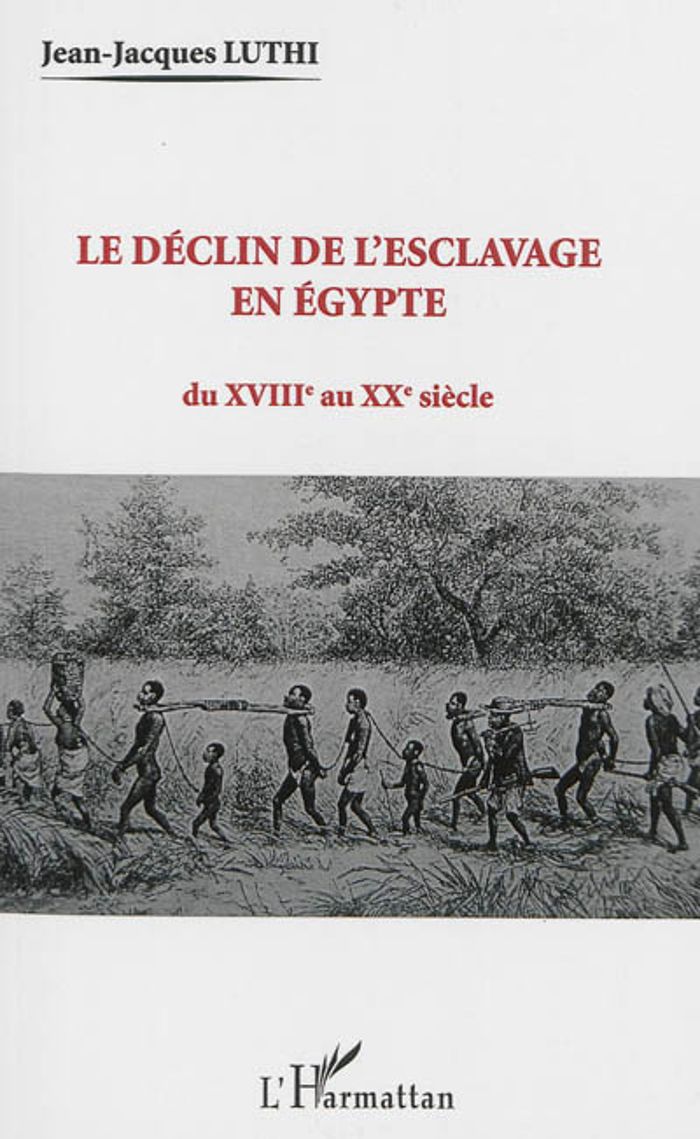 Couverture du livre « LE DECLIN DE L'ESCLAVAGE EN EGYPTE - DU XVIIIE AU XXE SIECLE » de Jean-Jacques Luthi, librairie Les Contes Infusés à Corte