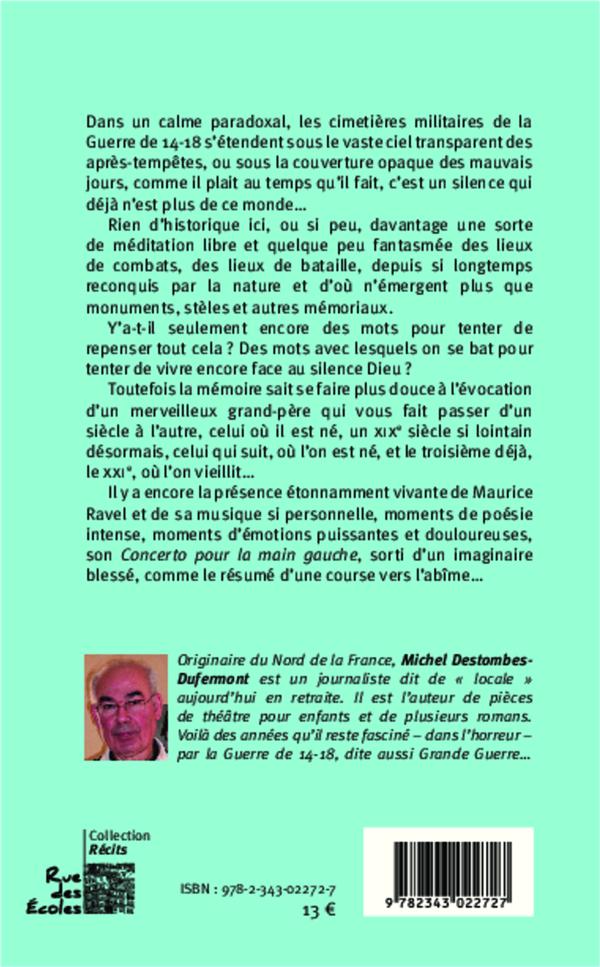 Quatrième de couverture de « PELERINAGES - LIBRE ITINERAIRE DE SOUVENIRS »