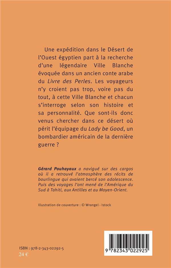 Quatrième de couverture de « L'USAGE DU DESERT - ROMAN »