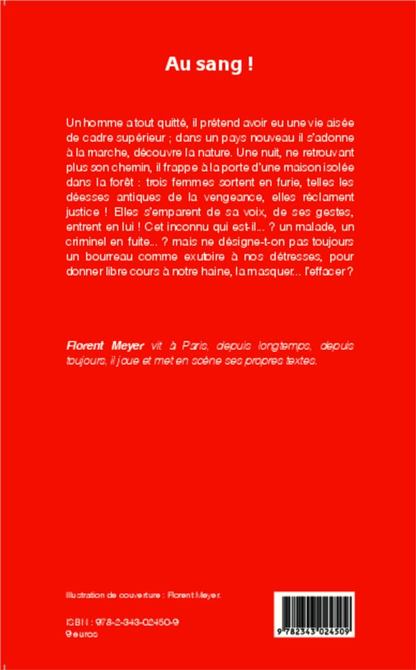 Quatrième de couverture de « AU SANG ! »