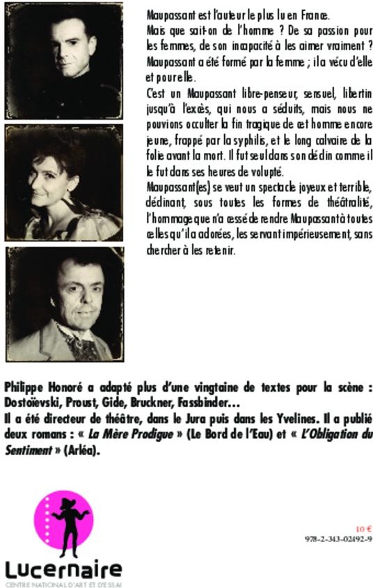 Quatrième de couverture de « MAUPASSANT(ES) »