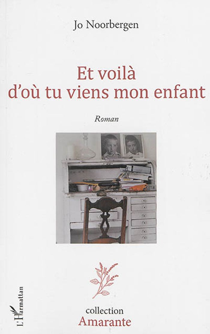 Couverture du livre « ET VOILA D'OU TU VIENS MON ENFANT - ROMAN » de Jo Noorbergen, librairie Les Contes Infusés à Corte