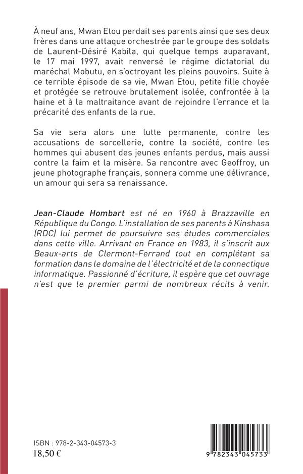 Quatrième de couverture de « NAUFRAGEE DE LA DICTATURE - DE MOBUTU A KABILA - RECIT »