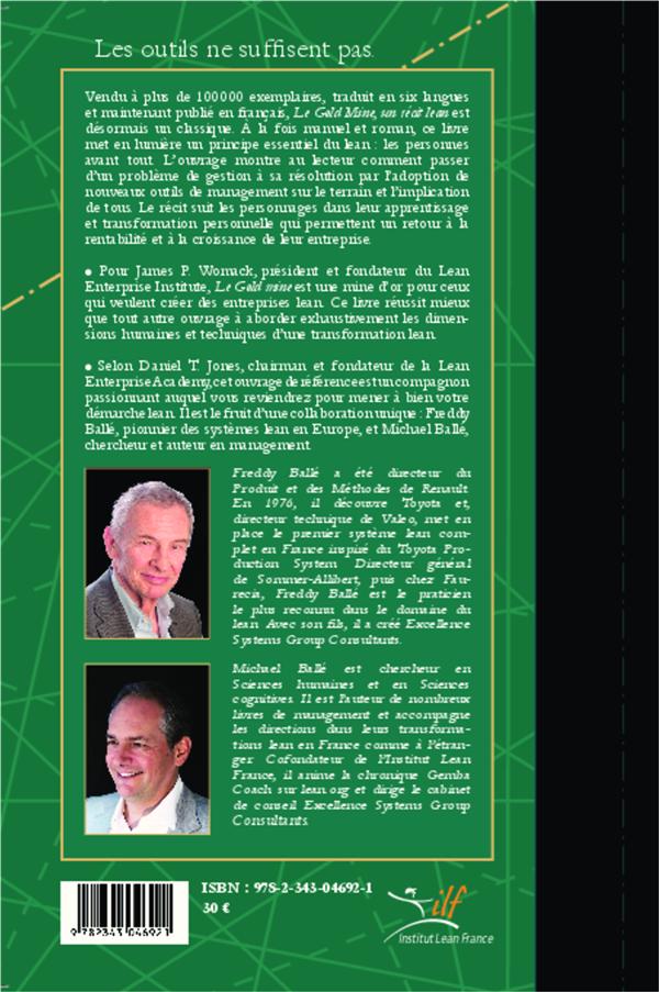 Quatrième de couverture de « LE <EM>GOLD MINE</EM> - UN RECIT <EM>LEAN</EM> »