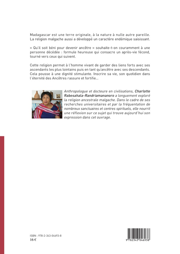 Quatrième de couverture de « LA RELIGION MALGACHE ANCESTRALE PRATIQUEE - ELEMENTS DE COMPREHENSION »