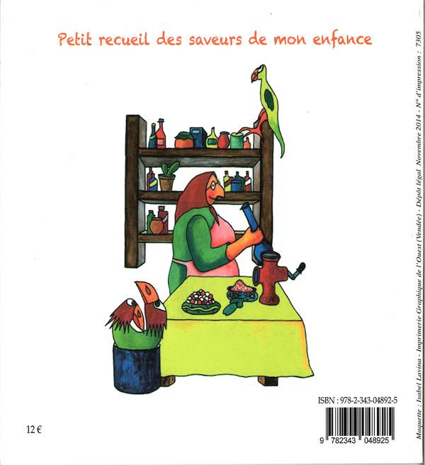 Quatrième de couverture de « LES 50 RECETTES DE MA BOUNIKA BELINA - CUISINE JUIVE ET ROUMAINE »