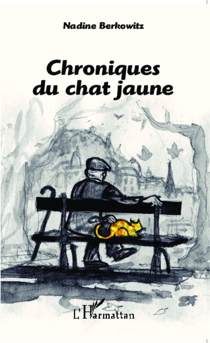 Couverture du livre « CHRONIQUES DU CHAT JAUNE » de Nadine Berkowitz, librairie Les Contes Infusés à Corte