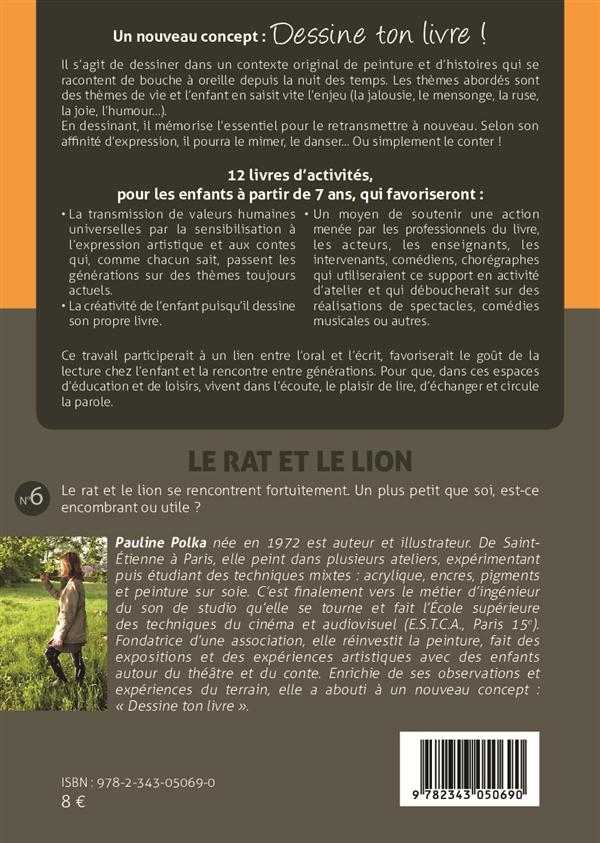 Quatrième de couverture de « LE RAT ET LE LION - N 6 »
