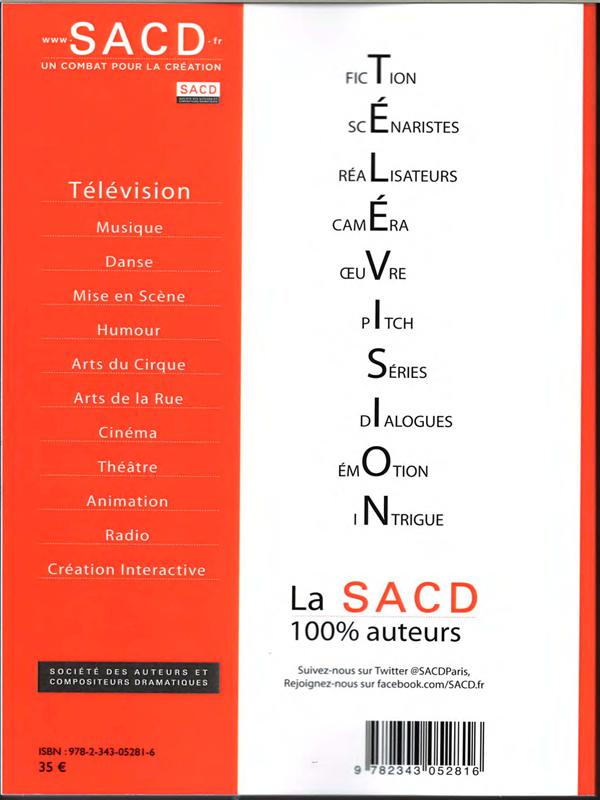Quatrième de couverture de « TELEVISION FRANCAISE : LA SAISON 2014 - UNE ANALYSE DES PROGRAMMES DU 1ER SEPTEMBRE 2011 AU 31 AOUT »