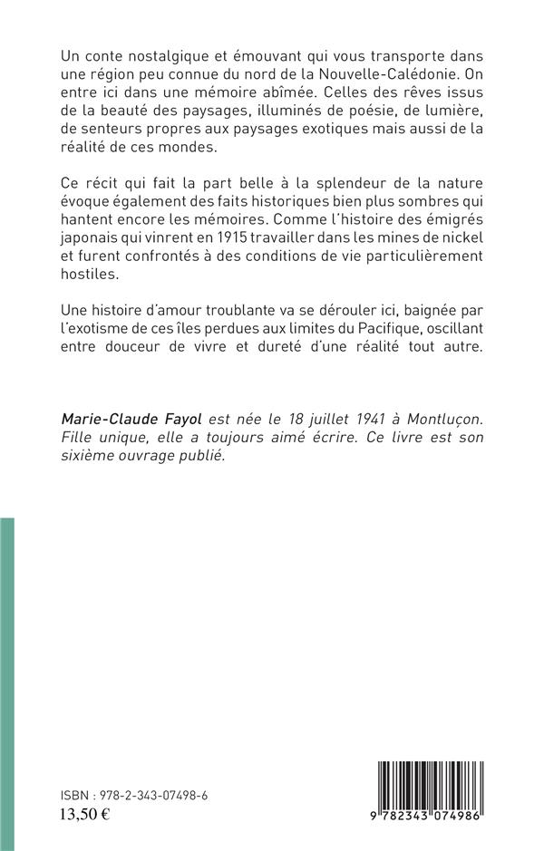 Quatrième de couverture de « SUR LA ROUTE DE OUEGOA EN NOUVELLE-CALEDONIE - LES MARAIS DE BALLAGAM <EM>RECIT</EM> - <EM>RECIT</EM »