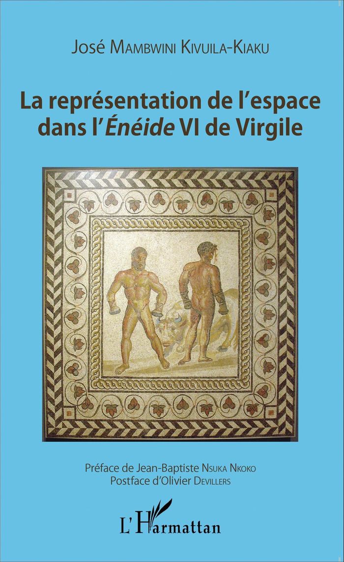 Couverture du livre « LA REPRESENTATION DE L'ESPACE DANS L'ENEIDE VI DE VIRGILE », librairie Les Contes Infusés à Corte