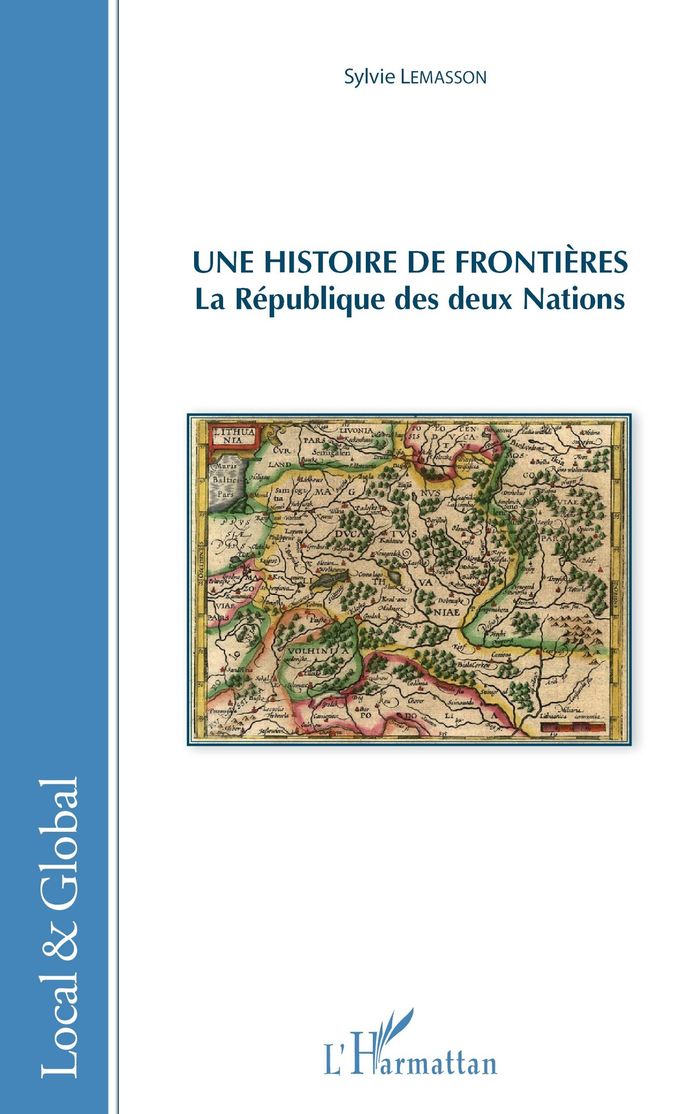 Couverture du livre « UNE HISTOIRE DE FRONTIERES - LA REPUBLIQUE DES DEUX NATIONS » de Sylvie Lemasson, librairie Les Contes Infusés à Corte