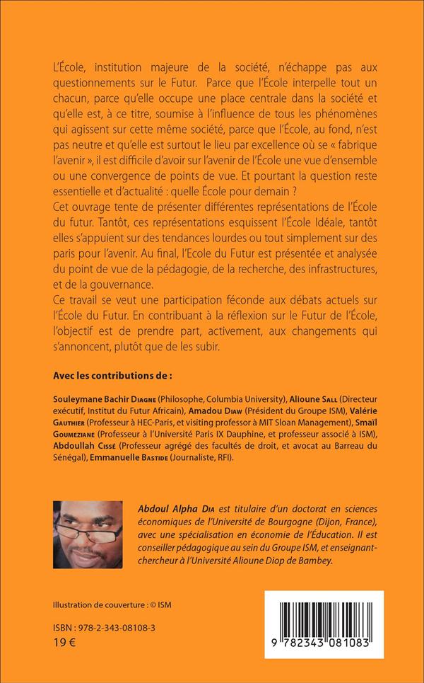 Quatrième de couverture de « L'ECOLE DU FUTUR - C'EST DEJA AUJOURD'HUI »