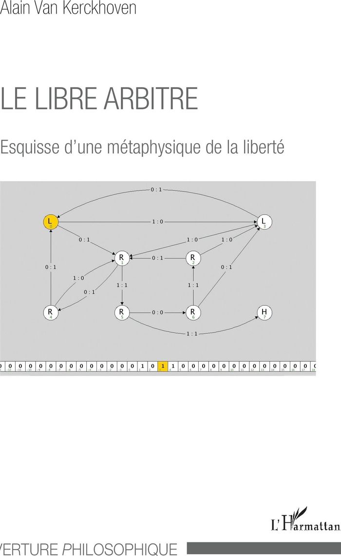 Couverture du livre « LE LIBRE ARBITRE - ESQUISSE D'UNE METAPHYSIQUE DE LA LIBERTE » de Van Kerckhoven Alain, librairie Les Contes Infusés à Corte