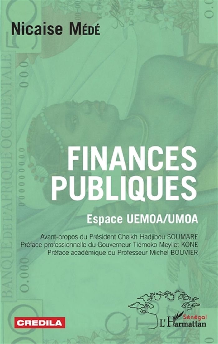 Couverture du livre « FINANCES PUBLIQUES - ESPACE UEMOA / UMOA », librairie Les Contes Infusés à Corte