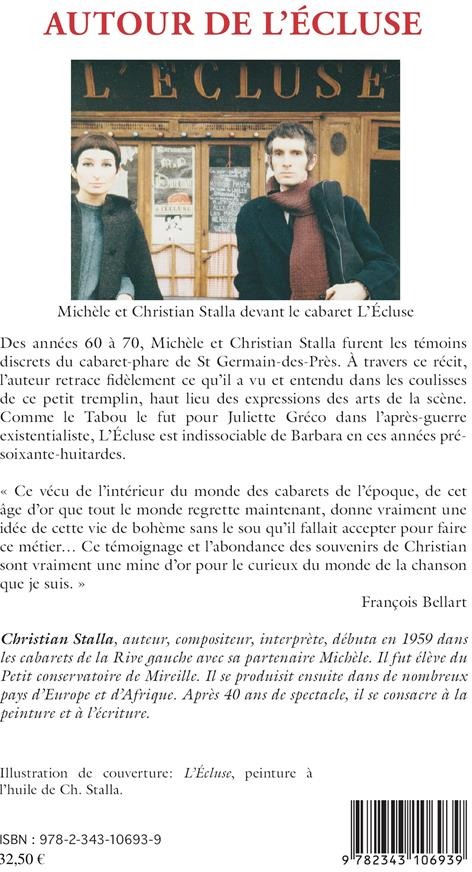 Quatrième de couverture de « AUTOUR DE L'ECLUSE »
