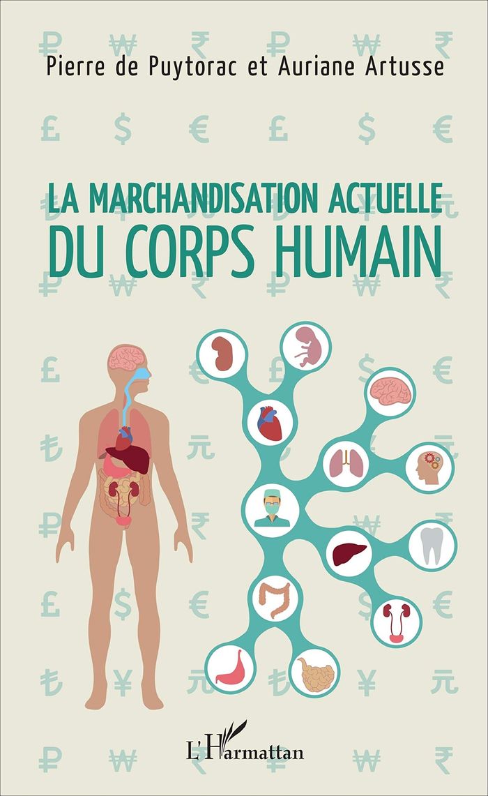 Couverture du livre « LA MARCHANDISATION ACTUELLE DU CORPS HUMAIN », librairie Les Contes Infusés à Corte