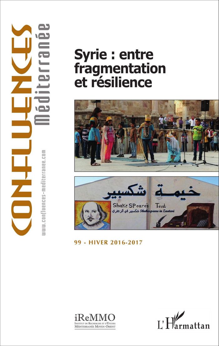 Couverture du livre « SYRIE : ENTRE FRAGMENTATION ET RESILIENCE - VOL99 » de Longuenesse, librairie Les Contes Infusés à Corte