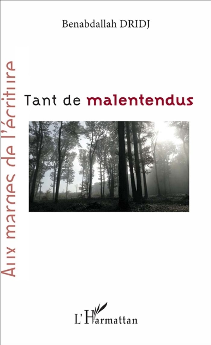 Couverture du livre « TANT DE MALENTENDUS » de Benabdallah Dridj, librairie Les Contes Infusés à Corte