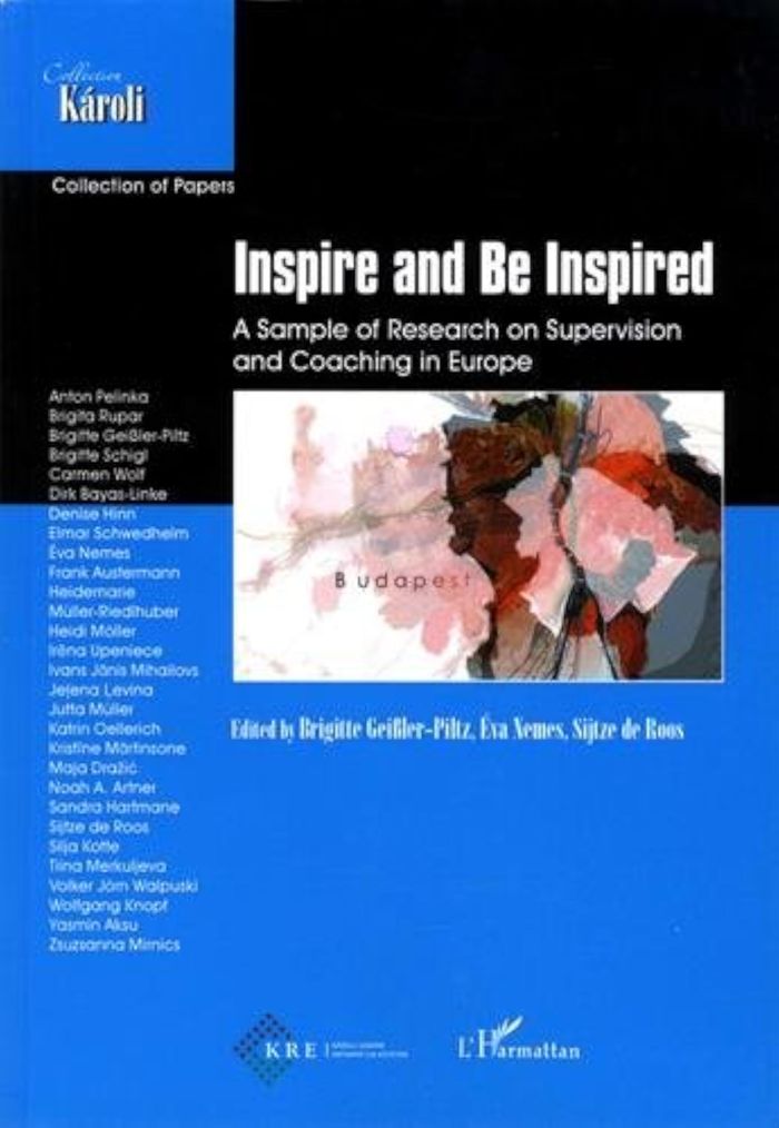 Couverture du livre « INSPIRE AND BE INSPIRED - A SAMPLE OF RESEARCH ON SUPERVISION AND COACHING IN EUROPE », librairie Les Contes Infusés à Corte