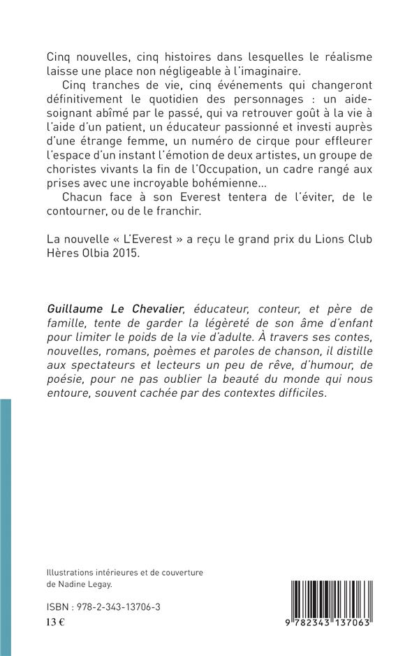 Quatrième de couverture de « DES NOUVELLES DE L'EVEREST »