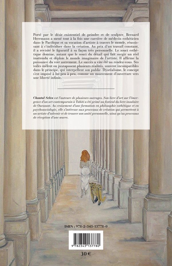 Quatrième de couverture de « PEINTURE ET SCULPTURE DE BERNARD HERRMANN - DYSREALISME »
