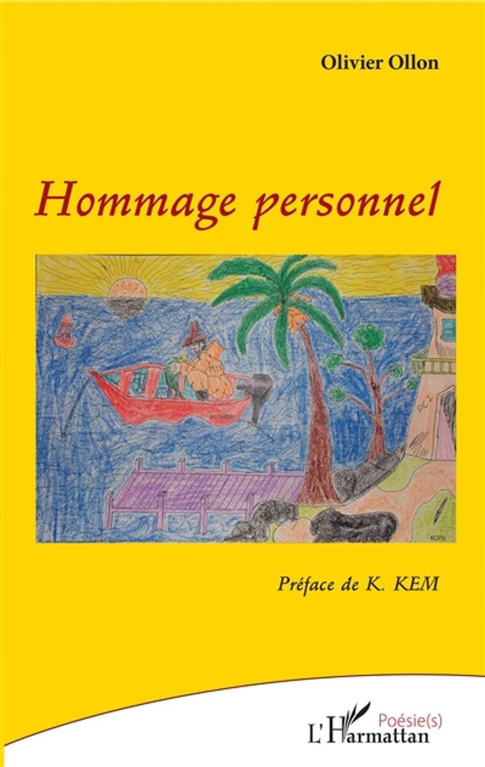 Couverture du livre « HOMMAGE PERSONNEL » de Olivier Ollon, librairie Les Contes Infusés à Corte