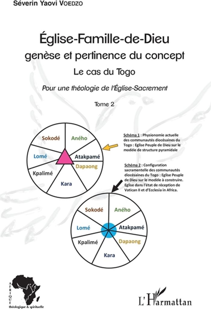 Couverture du livre « EGLISE-FAMILLE-DE-DIEU GENESE ET PERTINENCE DU CONCEPT TOME 2 - VOL02 - LE CAS DU TOGO. POUR UNE THE » de Voedzo Severin Yaovi, librairie Les Contes Infusés à Corte