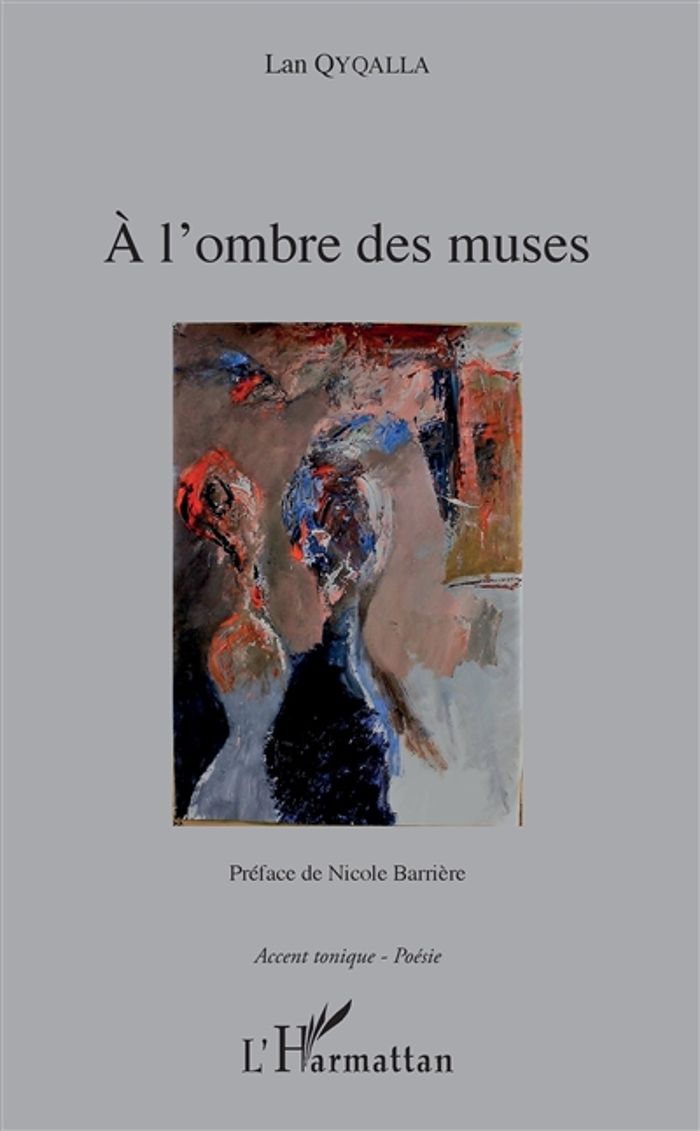 Couverture du livre « A L'OMBRE DES MUSES » de Aslan Qyqalla, librairie Les Contes Infusés à Corte