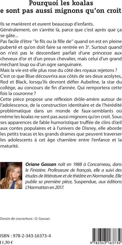 Quatrième de couverture de « POURQUOI LES KOALAS NE SONT PAS AUSSI MIGNONS QU'ON CROIT ? »