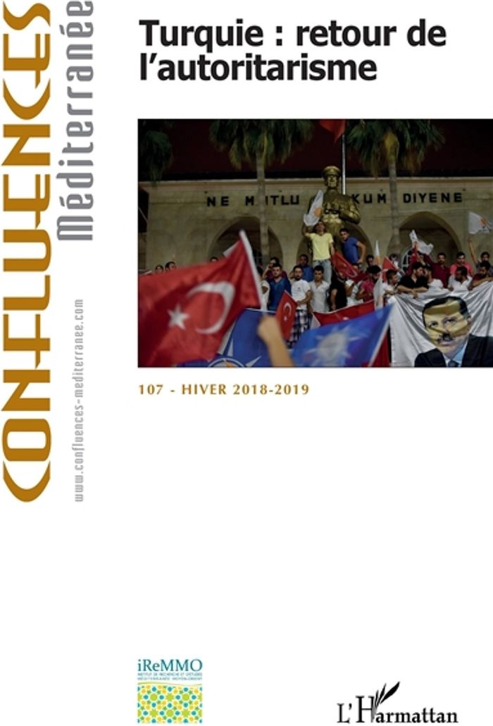 Couverture du livre « TURQUIE : RETOUR DE L'AUTORITARISME - VOL107 » de Xxx, librairie Les Contes Infusés à Corte