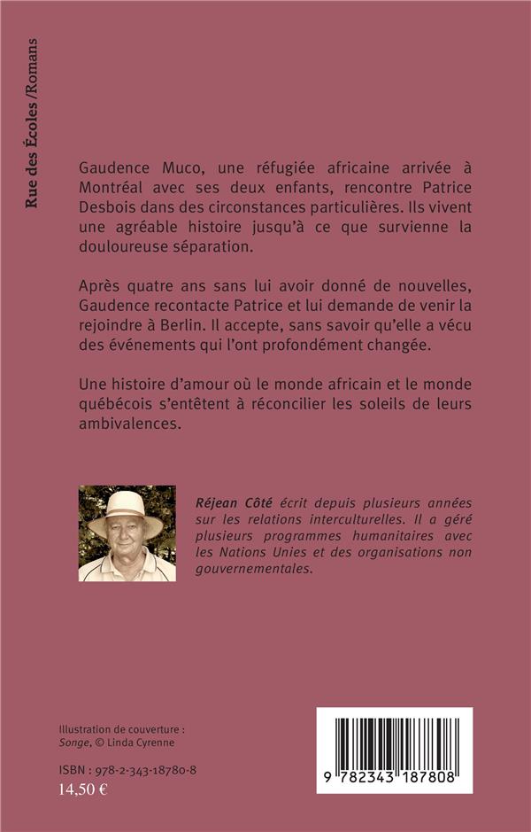 Quatrième de couverture de « DANS LES BRAS DES AMBIVALENCES - ROMAN »