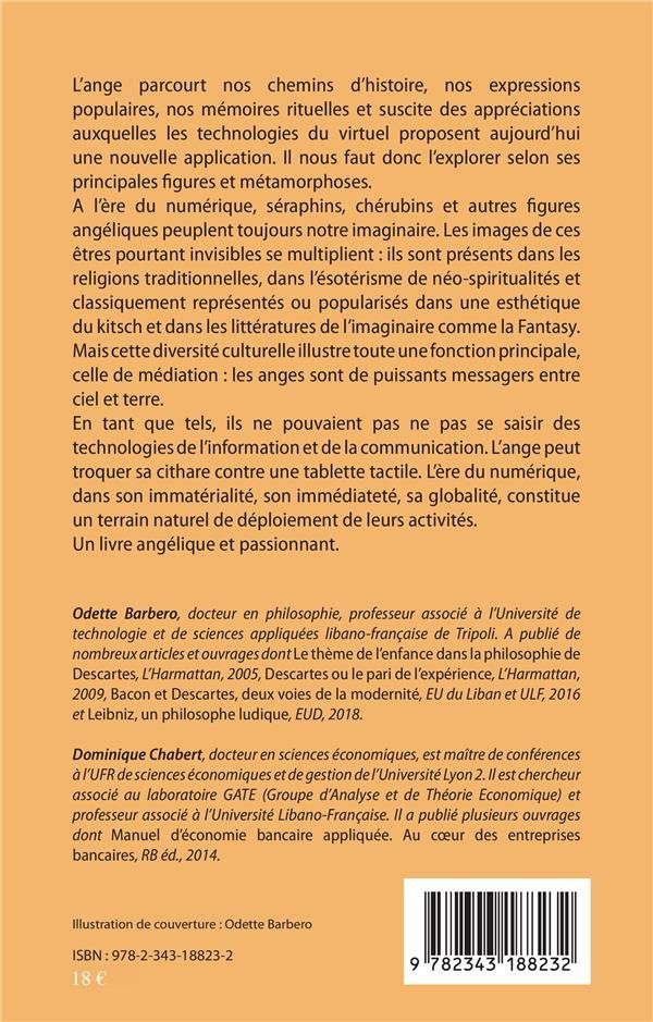 Quatrième de couverture de « LES ANGES AU PORTAIL DU WEB - L'ANGE ENTRE CIEL ET TERRE, DES RELIGIONS AU NUMERIQUE »