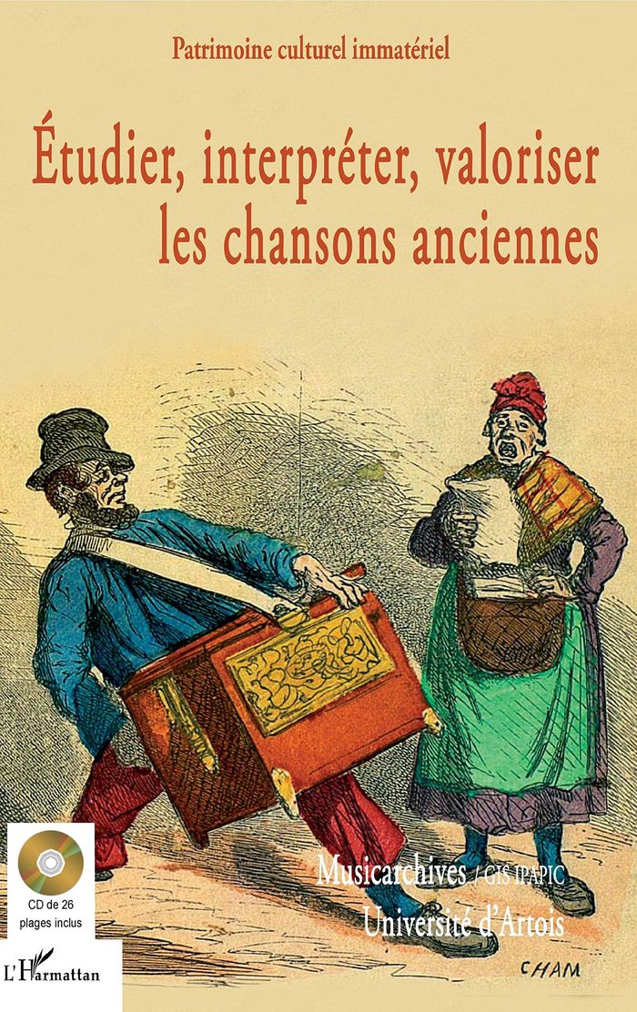 Couverture du livre « ETUDIER, INTERPRETER, VALORISER LES CHANSONS ANCIENNES » de Guillaume Blin, librairie Les Contes Infusés à Corte