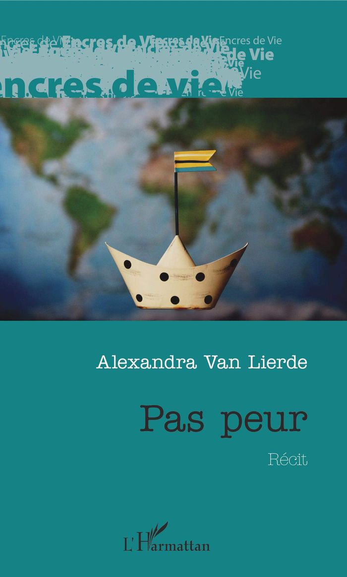 Couverture du livre « PAS PEUR » de Van Lierde Alexandra, librairie Les Contes Infusés à Corte