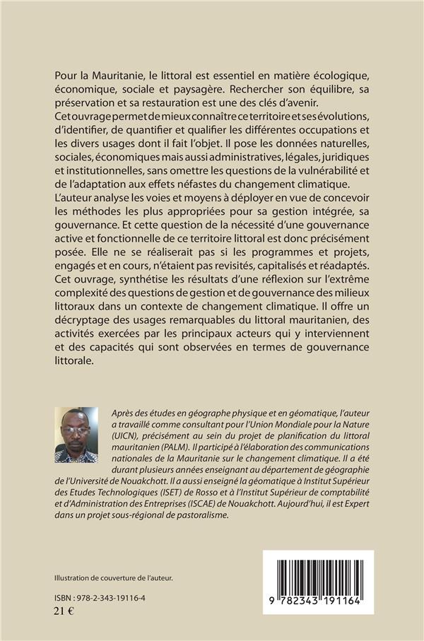 Quatrième de couverture de « LITTORAL MAURITANIEN. VERS UNE GESTION INTEGREE ? »