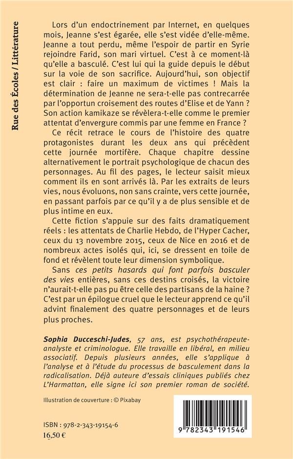 Quatrième de couverture de « CES PETITS HASARDS QUI FONT PARFOIS BASCULER DES VIES - ROMAN »