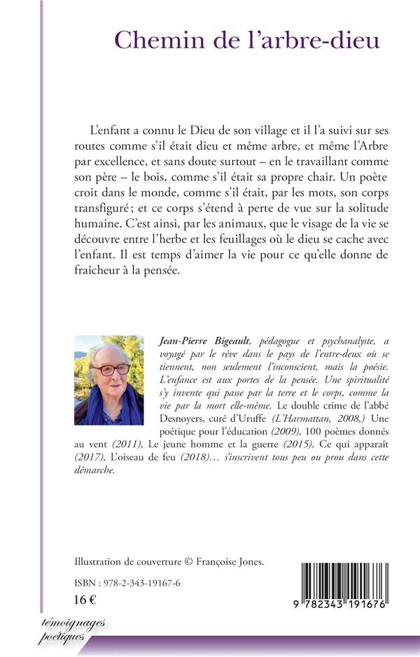 Quatrième de couverture de « CHEMIN DE L'ARBRE-DIEU »