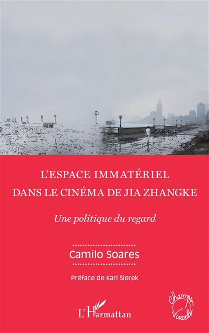 Couverture du livre « L'ESPACE IMMATERIEL DANS LE CINEMA DE JIA ZHANGKE - UNE POLITIQUE DU REGARD » de Camilo Soares, librairie Les Contes Infusés à Corte