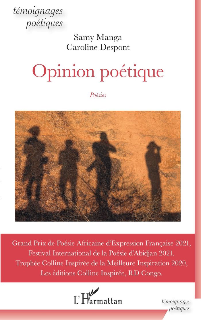 Couverture du livre « OPINION POETIQUE - POESIE » de Manga/despont, librairie Les Contes Infusés à Corte
