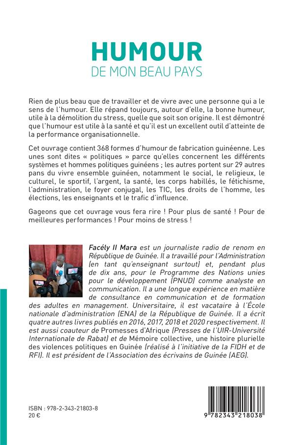 Quatrième de couverture de « HUMOUR DE MON BEAU PAYS - "QUI EST CHIEN ? QUI EST CHAT ?" »