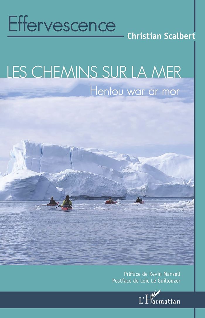 Couverture du livre « LES CHEMINS SUR LA MER - HENTOU WAR AR MOR », librairie Les Contes Infusés à Corte