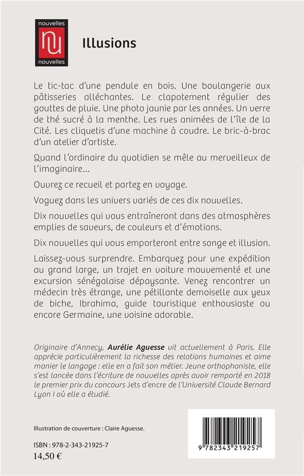 Quatrième de couverture de « ILLUSIONS »