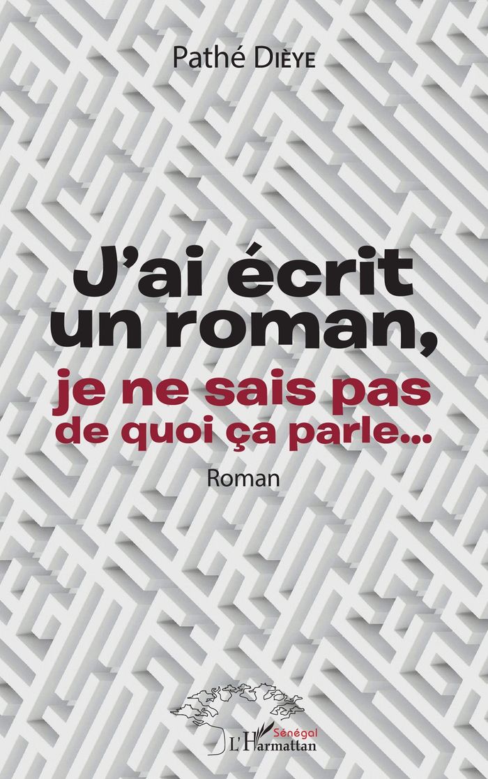 Couverture du livre « J'AI ECRIT UN ROMAN, JE NE SAIS PAS DE QUOI CA PARLE... » de Pathe Dieye, librairie Les Contes Infusés à Corte