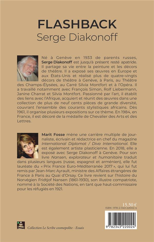 Quatrième de couverture de « FLASHBACK - SERGE DIAKONOFF »