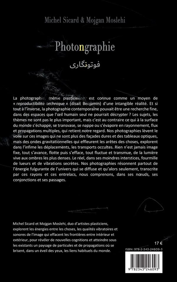 Quatrième de couverture de « PHOTONGRAPHIE »