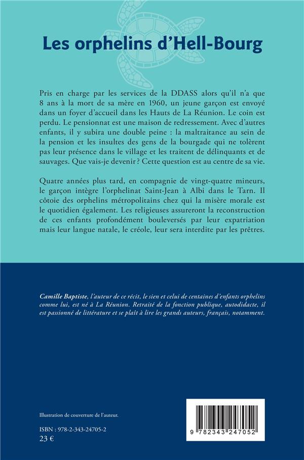 Quatrième de couverture de « LES ORPHELINS D'HELL-BOURG - VOUS DEVIENDREZ DES HOMMES RECIT - RECIT »