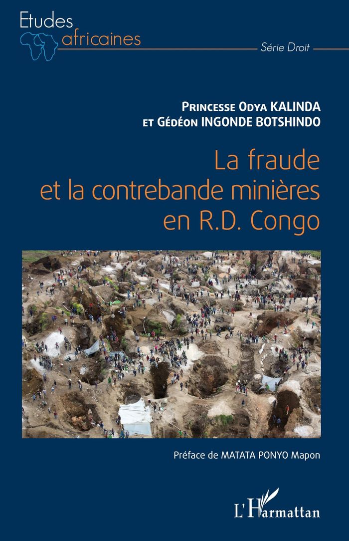 Couverture du livre « LA FRAUDE ET LA CONTREBANDE MINIERES EN R.D. CONGO » de Kalinda, librairie Les Contes Infusés à Corte