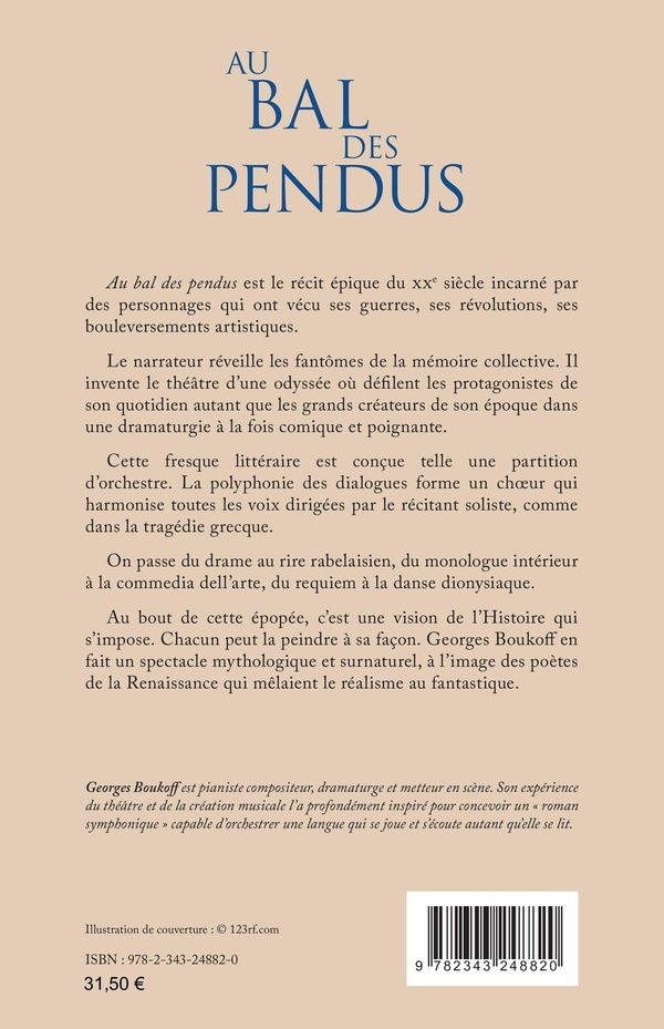 Quatrième de couverture de « AU BAL DES PENDUS »